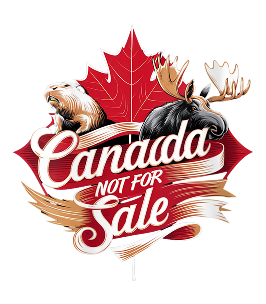 Canada Not for sale sticker